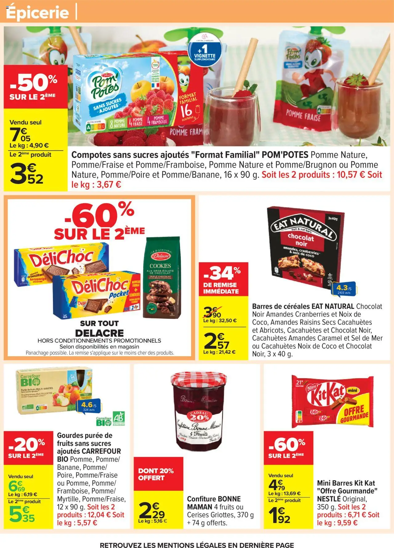  | Page: 28 | Produits: Raisins secs, Pom'potes, Sel, Noix