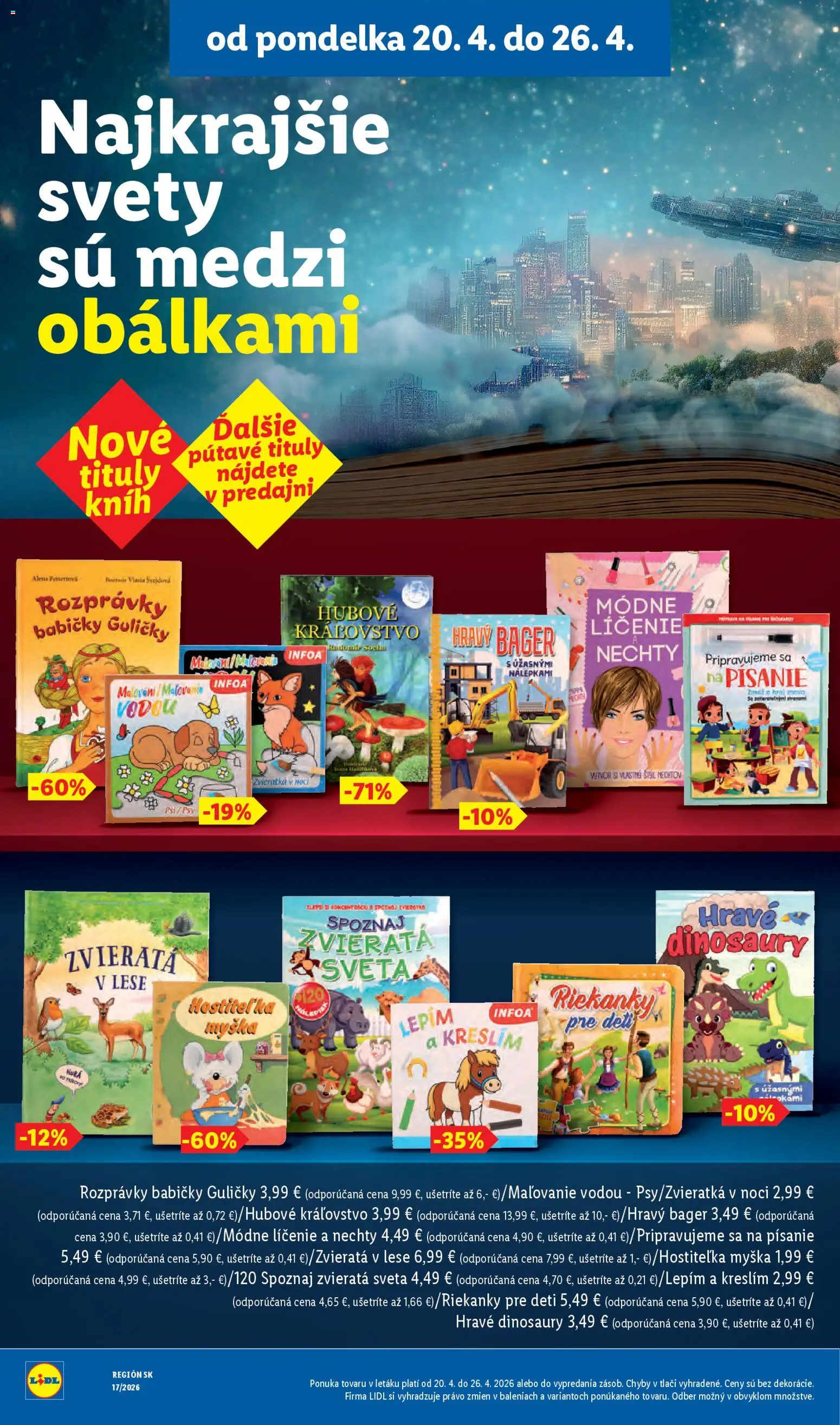 Nové Lidl akcie – leták je platný od 20.04.2026 | Strana: 38