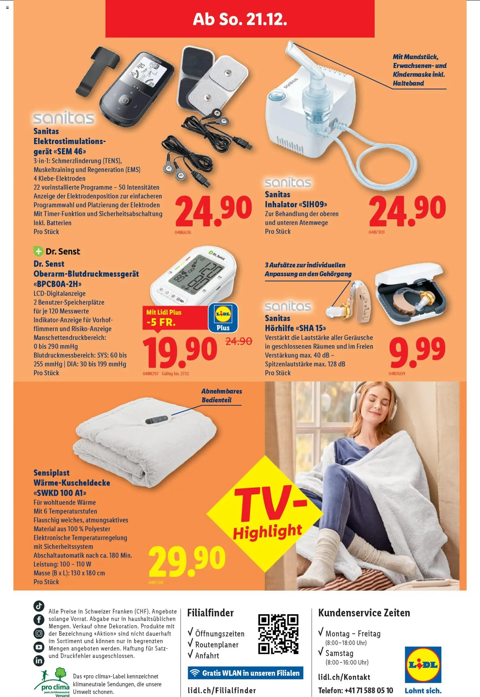 Lidl Aktionen – gültig ab 18.12.2025 | Seite: 32 | Produkte: Uhr