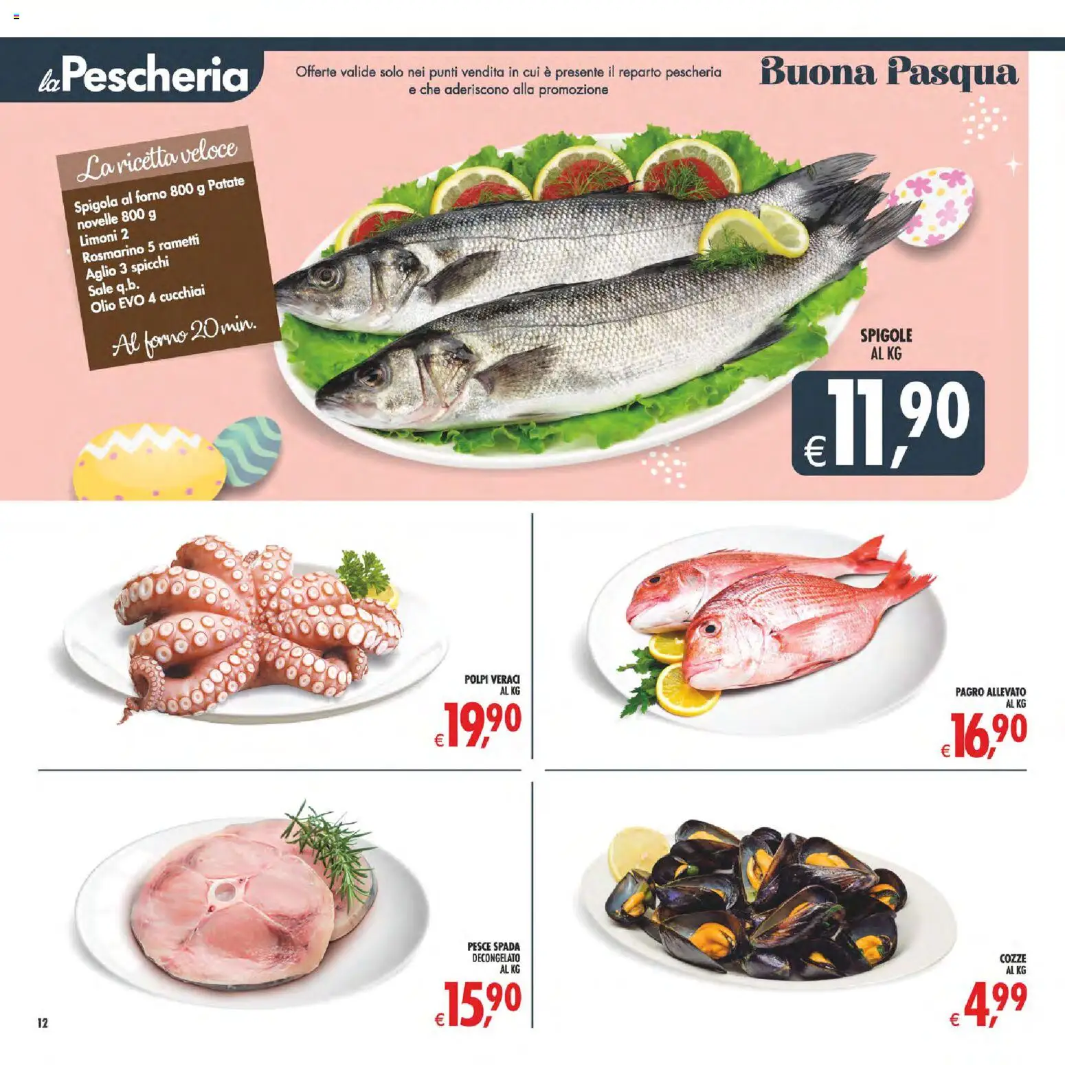 Volantino Decò del 27.03.2026 | Pagina: 13 | Prodotti: Sale, Olio, Aglio, Pesce spada