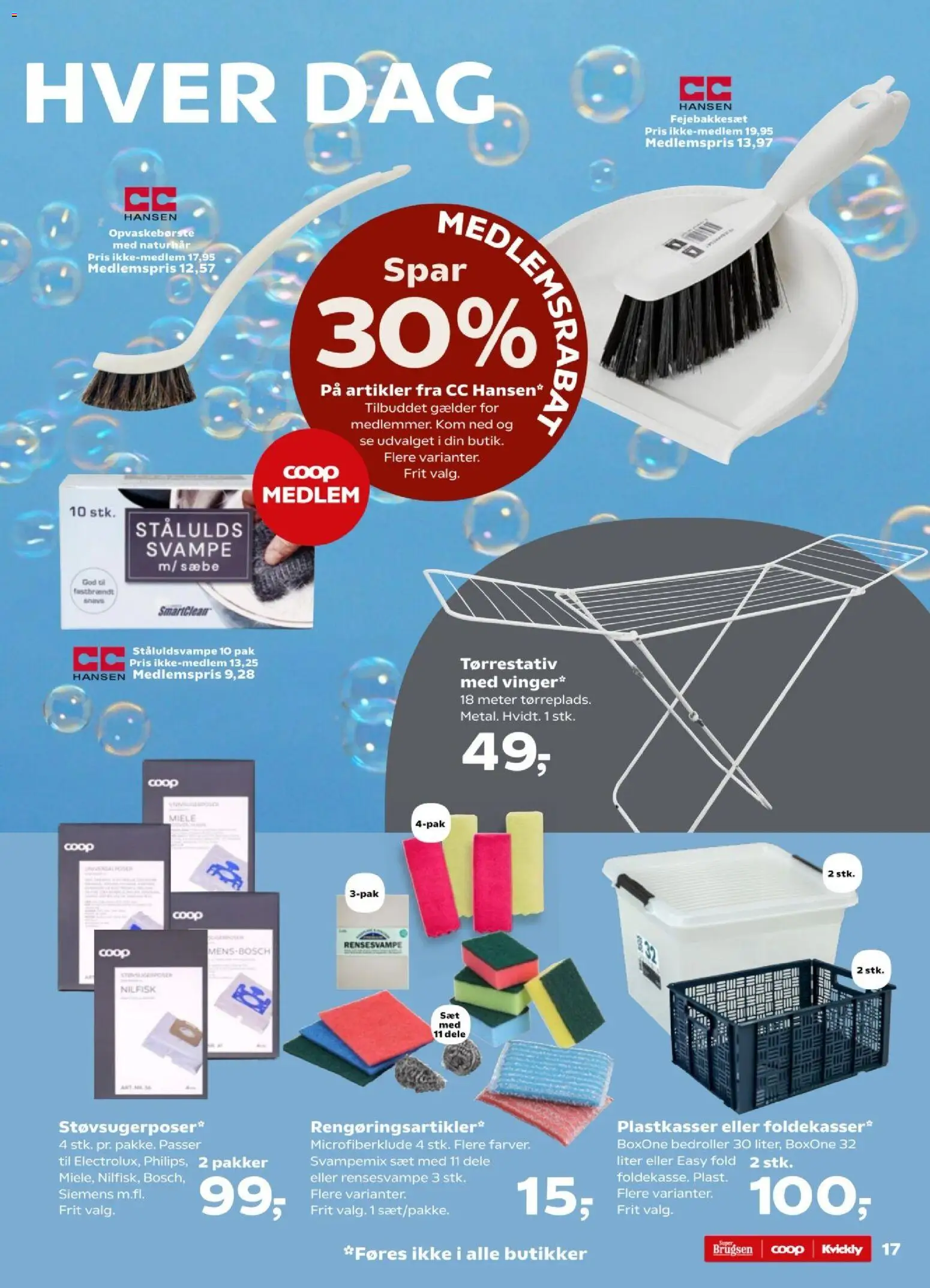 Super Brugsen tilbudsavis – gyldig fra 27.02.2026 | Side: 17 | Produkter: Svampe, Sæbe