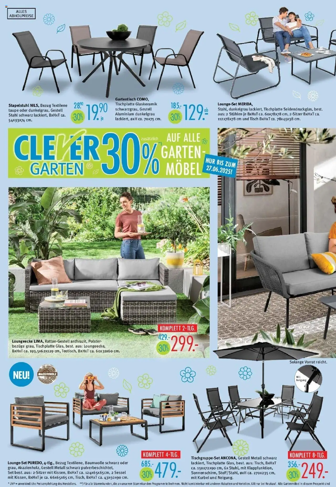 Trends - Ostermann Trends: Neue Möbel wirken Wunder. - gültig ab dem 30.05.2025 | Seite: 6 | Produkte: Sessel, Tisch, Gartenmöbel