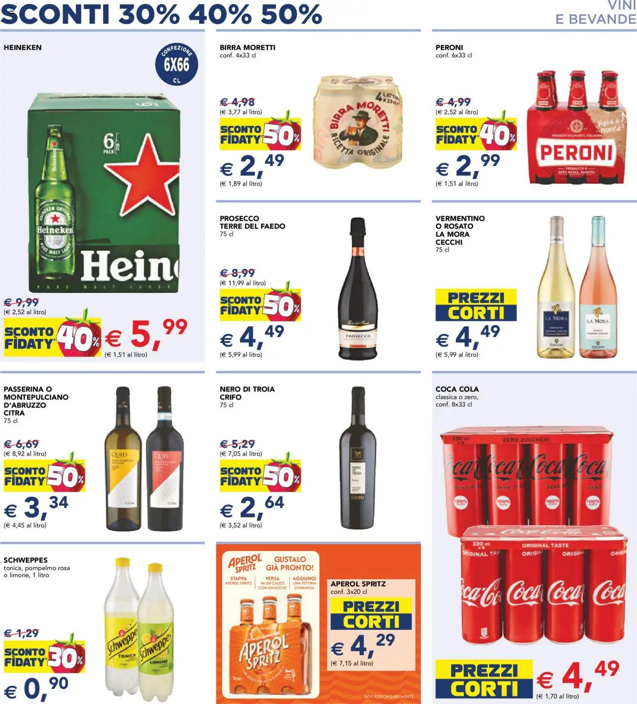 Volantino Esselunga S del 14.08.2025 | Pagina: 5 | Prodotti: Calice, Prosecco, Limone, Aperol