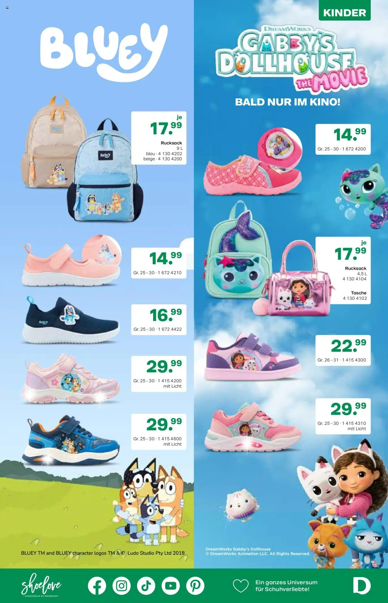 Deichmann Prospekt Back to school - gültig ab dem 15.08.2025 | Seite: 17 | Produkte: Tasche, Rucksack