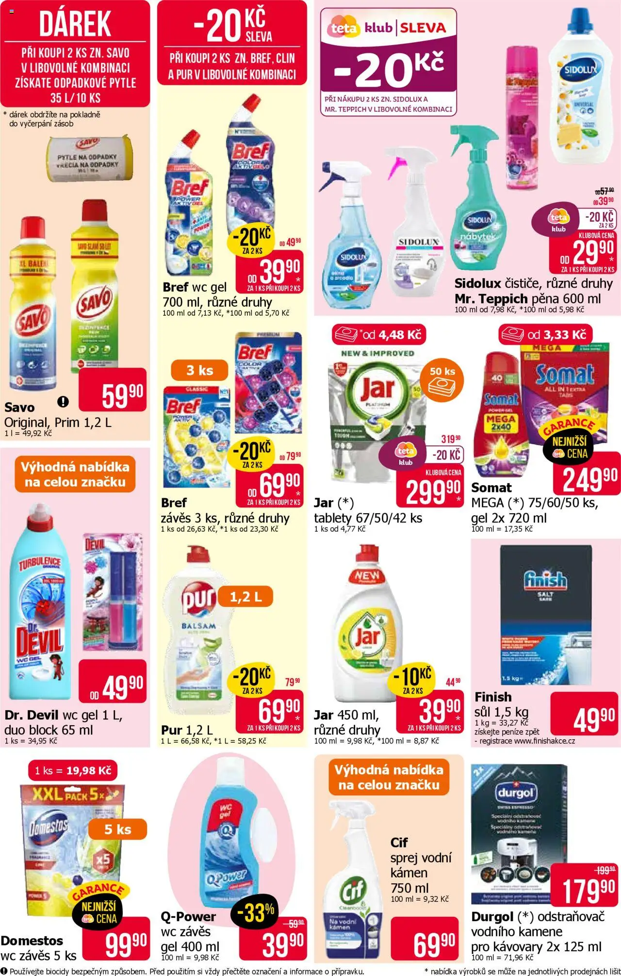 TETA Drogerie leták od 25.09.2025 | Strana: 16 | Produkty: Nábytek, Somat, Sidolux, Jar