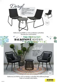 Náhled letáku Sconto nábytek katalog - Zahradní speciál od 01.01.2026 | Strana: 9 | Produkty: Křesla, Nábytek, Kovový stolek, Stolek