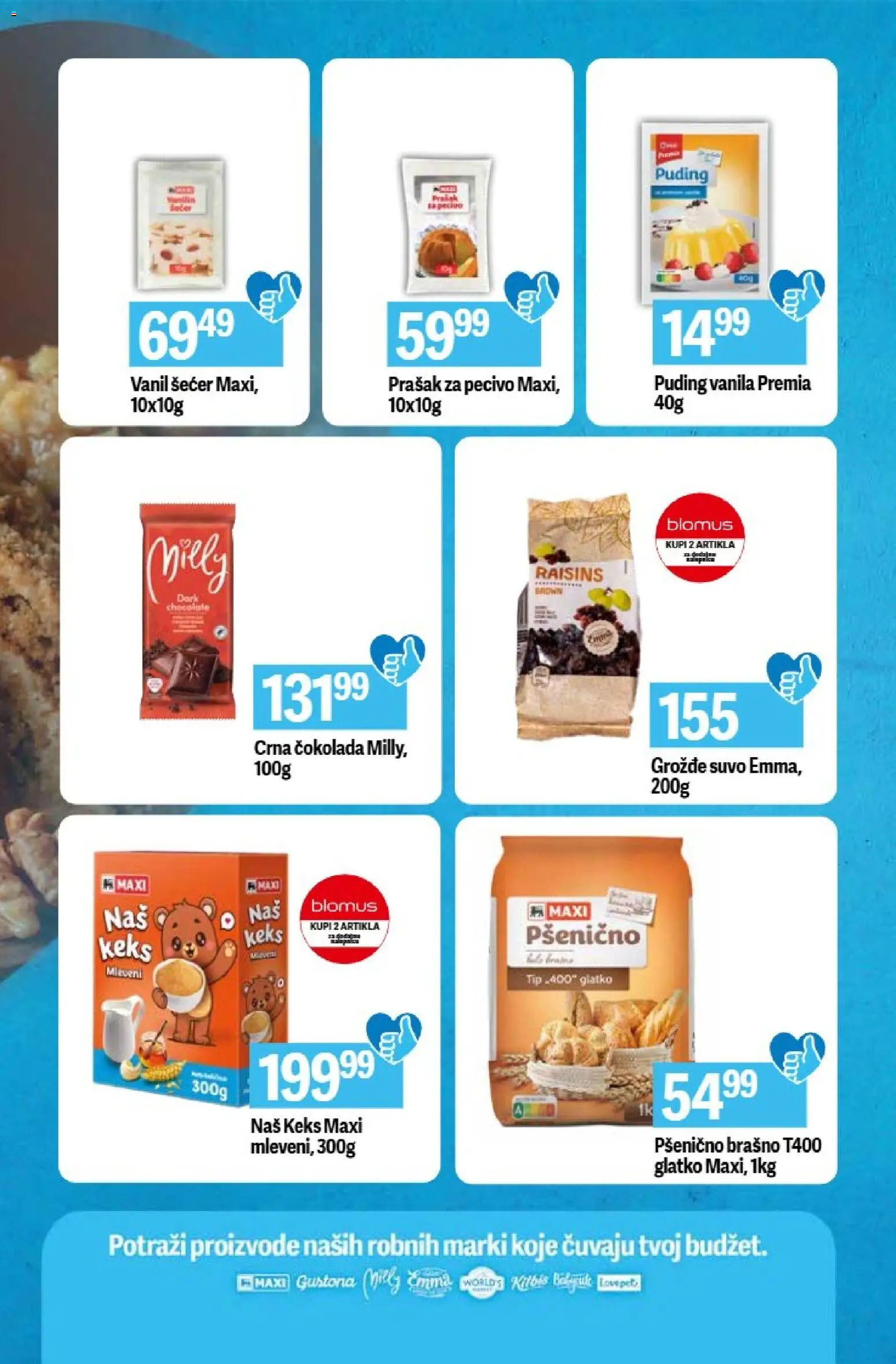 Maxi katalog - važi od 22.12.2025 | Strana: 41 | Proizvode: Keks, Šećer, Brašno, Čokolada
