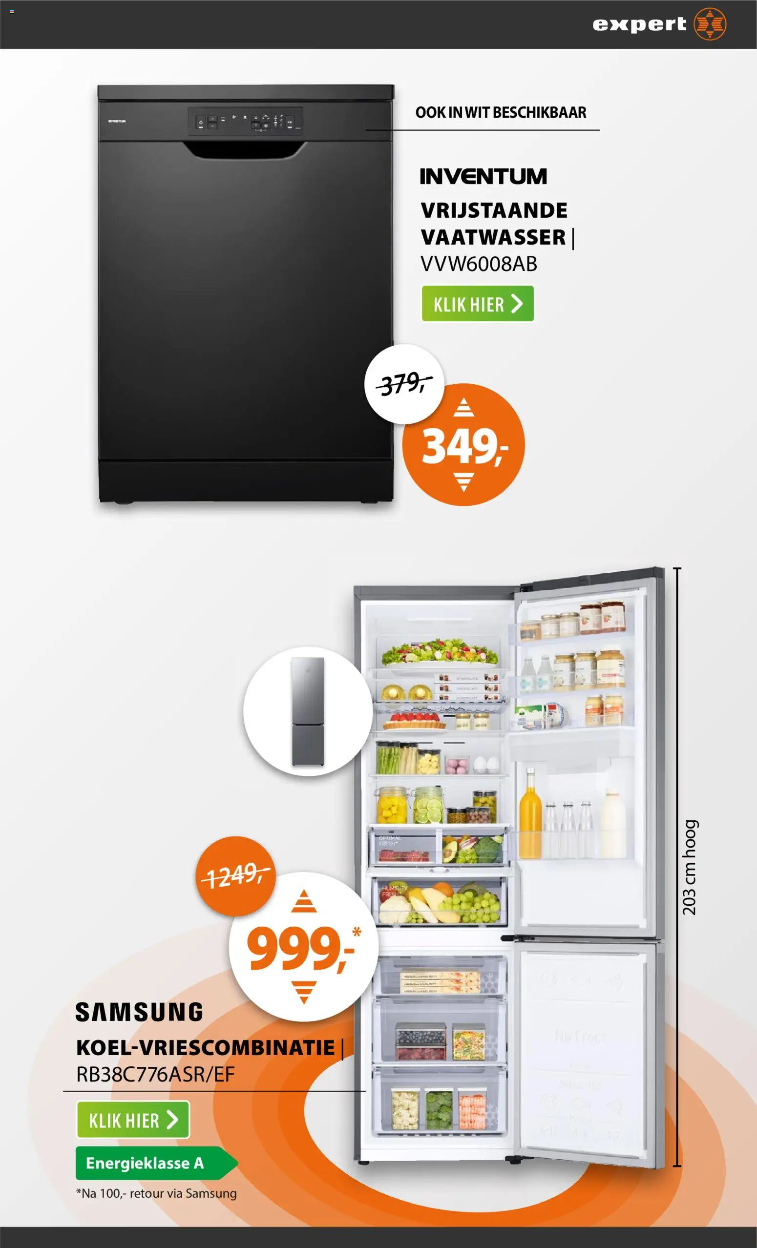 {H1} | Pagina: 19 | Producten: Vaatwasser