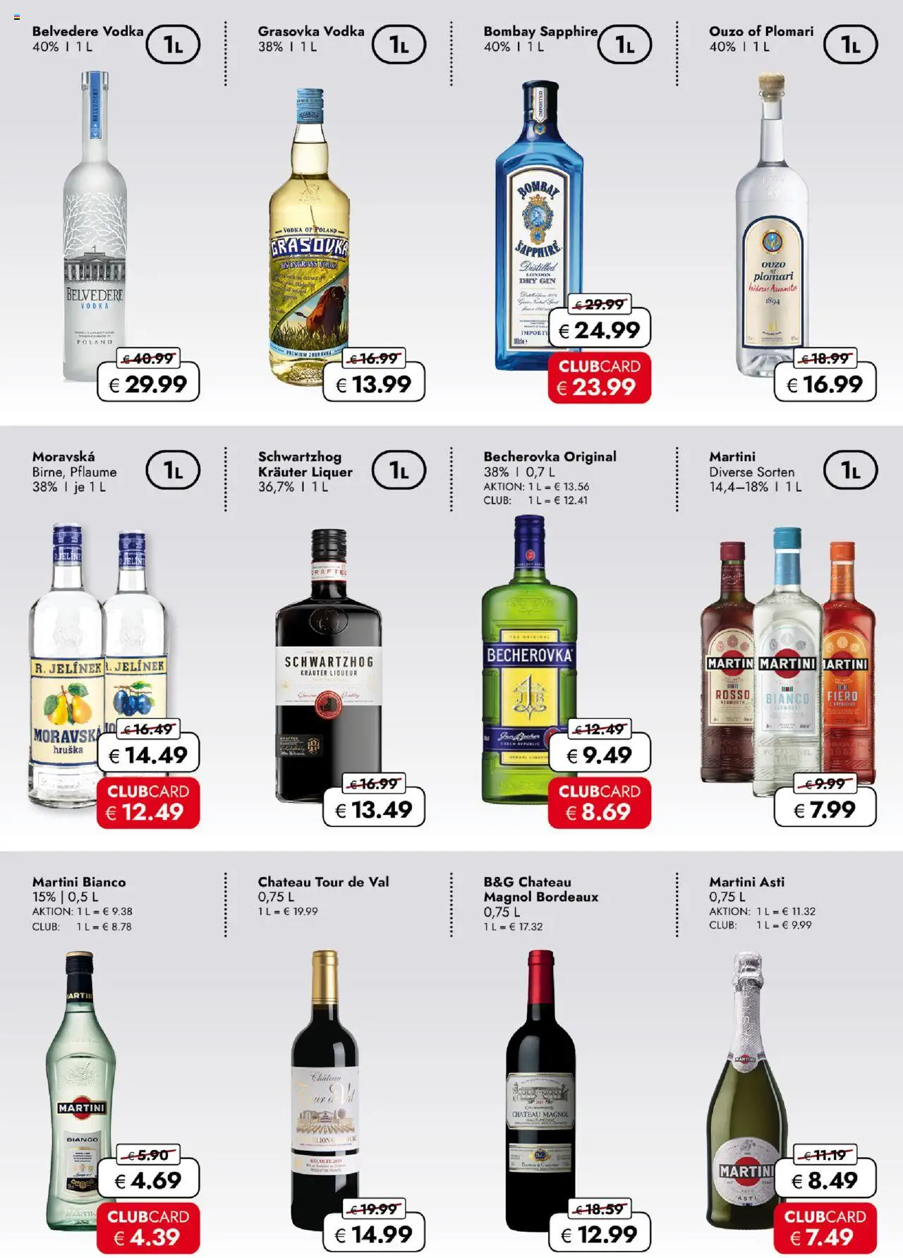 Travel Free  Aktionsangebote – gültig ab 17.10.2025 | Seite: 3 | Produkte: Martini, Ouzo, Vodka, Gin