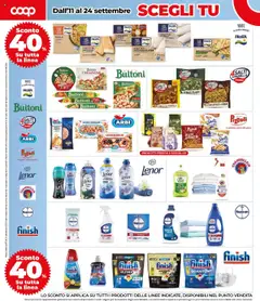 Volantino COOP del 11.09.2025 | Pagina: 6 | Prodotti: Merluzzo, Sgrassatore, Padella, Forno