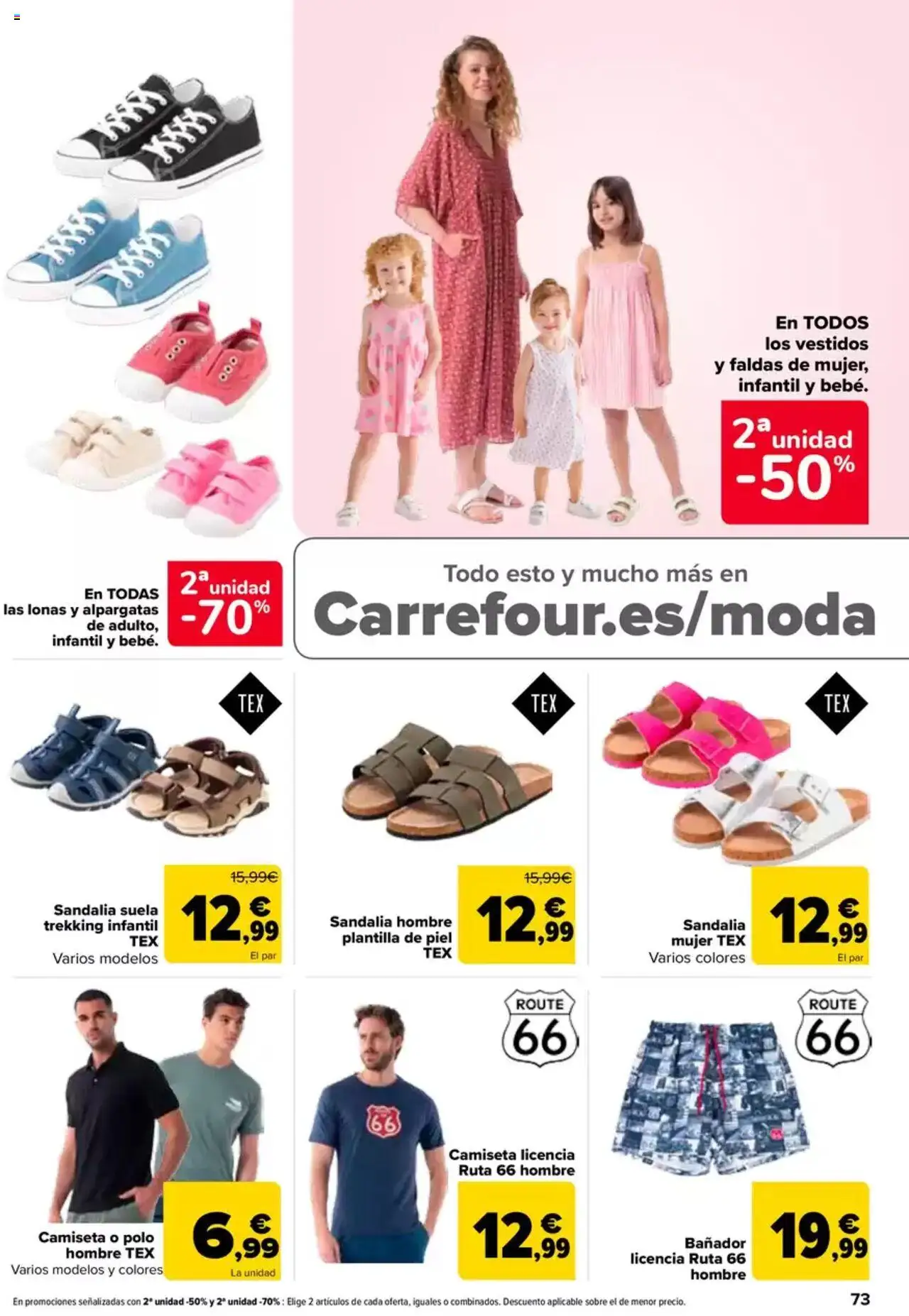 Carrefour folleto │ válido desde el 27.05.2025 | Página: 73 | Productos: Faldas, Alpargatas