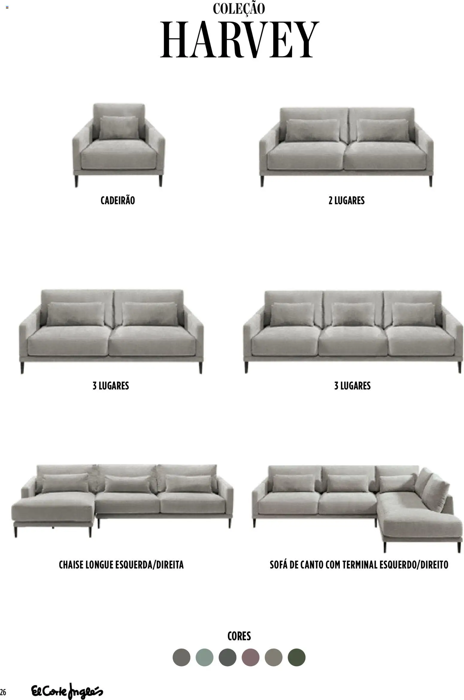 El Corte Ingles folheto │ válido de 28.04.2026 | Página: 26 | Produtos: Sofá