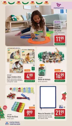 Pré-visualização Aldi folheto válido de 25.10.2025 | Página: 15 | Produtos: Jogos, Balde, Mesa