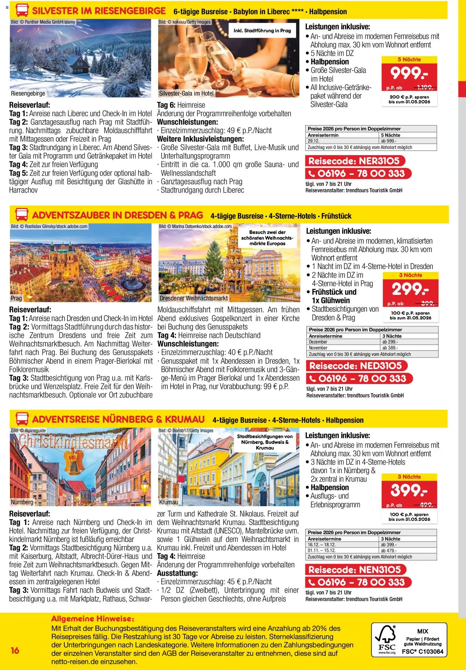 Netto Reisen Prospekt 	 – gültig ab 30.04.2026 | Seite: 16 | Produkte: Uhr