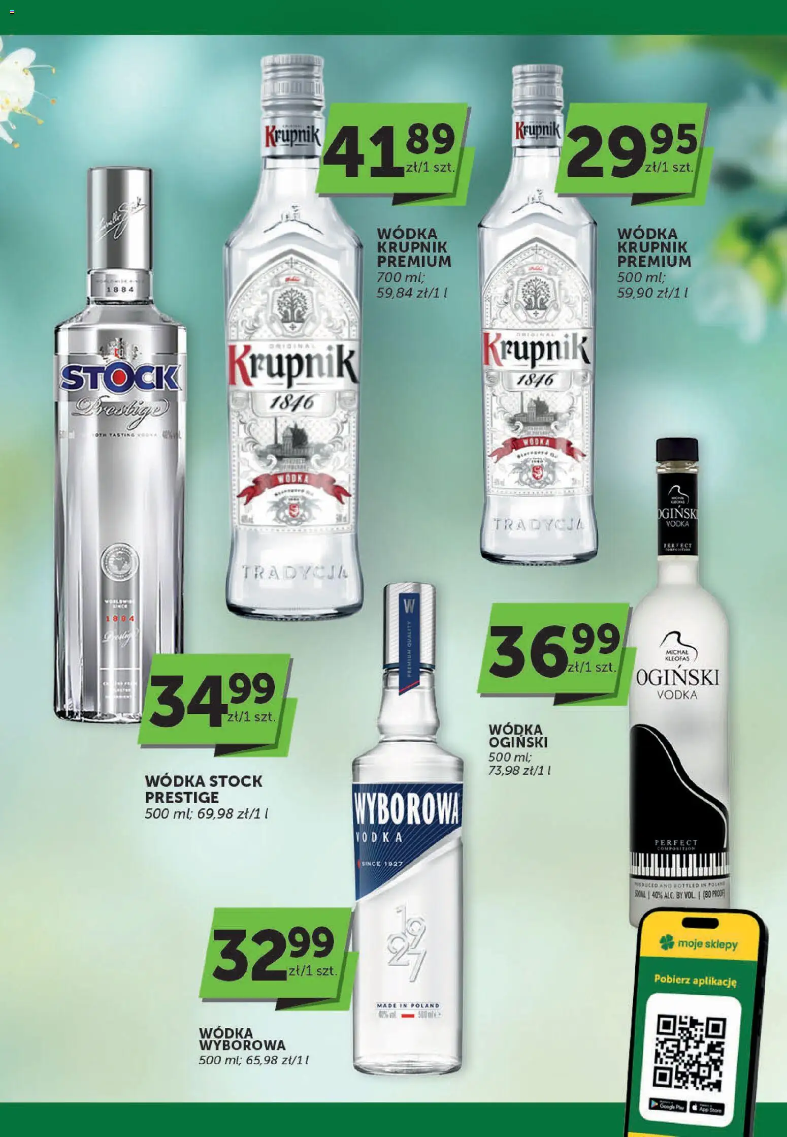 Euro Sklep gazetka - Katalog alkoholowy od 16.04.2026 | Strona: 2 | Produkty: Ogiński, Wódka Stock, Vodka, Wódka