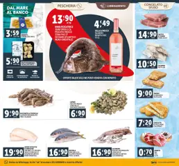 Anteprima del volantino Decò MaxiStore - Casoria catalogo valido a partire dal 16.10.2025 | Pagina: 9 | Prodotti: Mazzancolle, Calamari, Pinne, Rana pescatrice