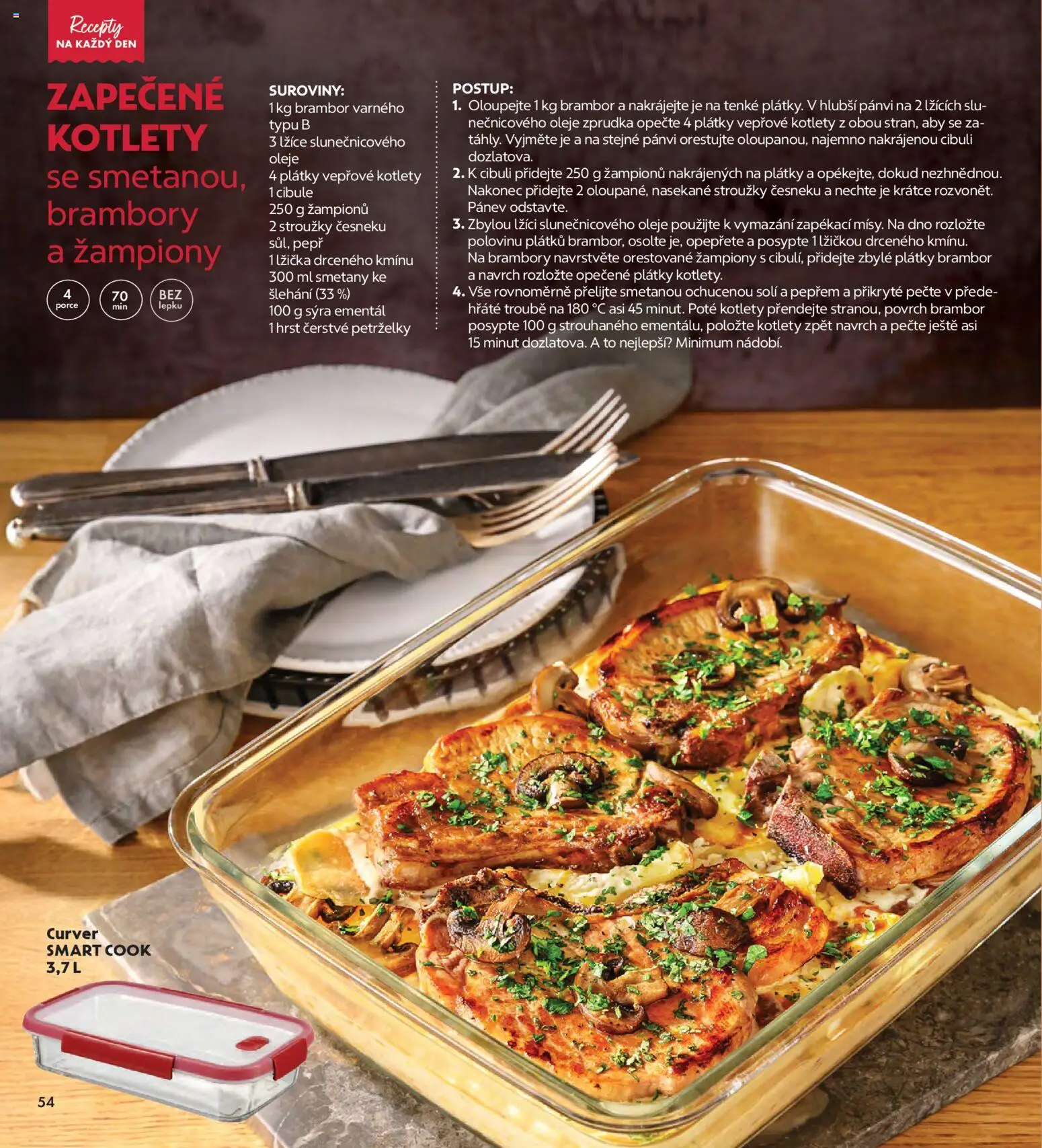 Albert magazín od 01.01.2026 | Strana: 54 | Produkty: Oleje, Žampiony, Lžíce, Pánev