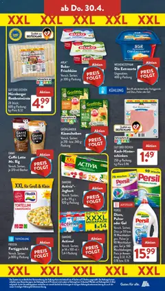 Aldi Süd Prospekt 	 ab 27.04.2026 gültig | Seite: 15 | Produkte: Joghurt, Frosta, Grunlander, Persil