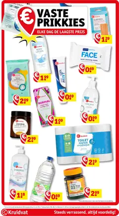 Kruidvat SHAMPOO, Glans brillance voor alle haartypes tous types de cheveux - Voorbeeld van een folder van Kruidvat, geldig van 17.02.2026 | Pagina: 22 | Producten: Tandpasta, Papier, Panty, Crème