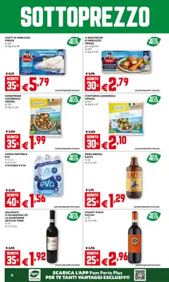 Anteprima del volantino Volantino PAM	 valido a partire dal 26.02.2026 | Pagina: 6 | Prodotti: Minestrone, Birra, Tè, Acqua naturale