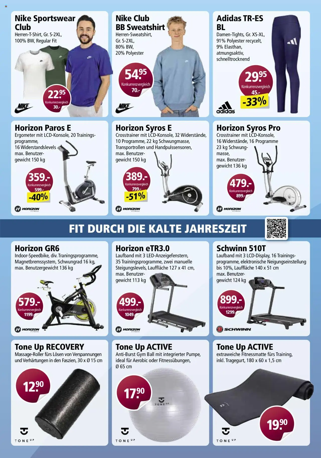 Otto's Aktionen Online – gültig ab 11.10.2025 | Seite: 36 | Produkte: Laufband, Ergometer, Gewicht, Sweatshirt