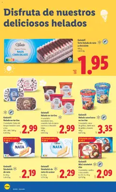 Lidl catálogo MAD │ válido desde el 14.07.2025 | Página: 16 | Productos: Queso, Yogur, Chocolate, Helado