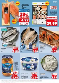 Kaufland gazetka - Super Sobota od 07.06.2025 | Strona: 15 | Produkty: Karta, Łosoś atlantycki, Pstrąg, Zestaw sushi