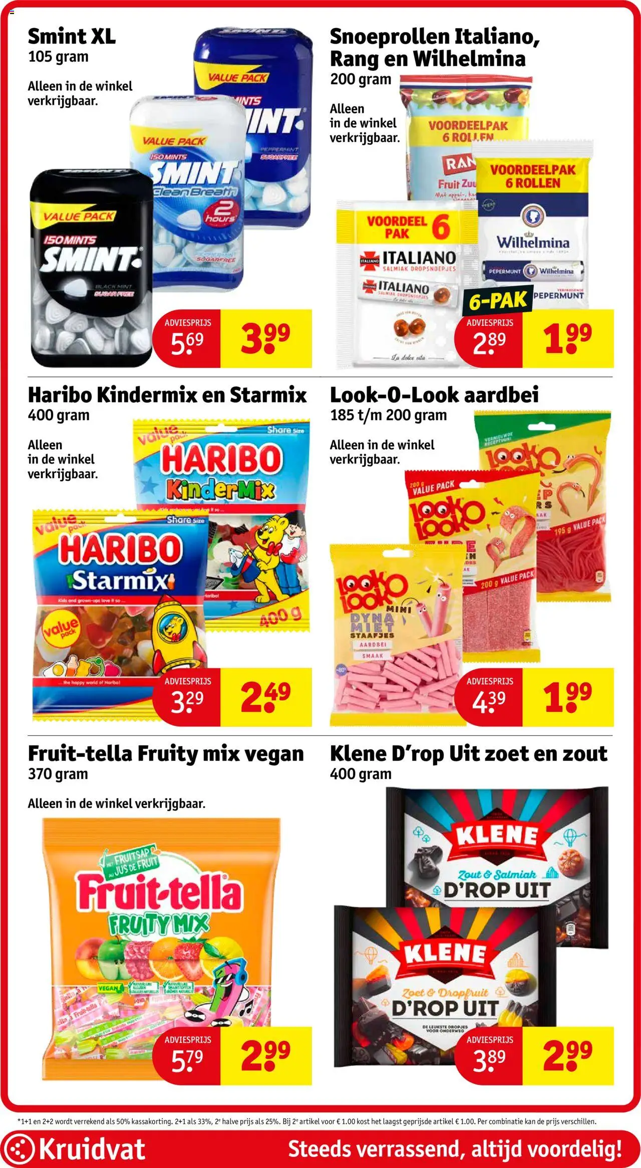  | Pagina: 68 | Producten: Pepermunt, La, Fruit, Aardbei