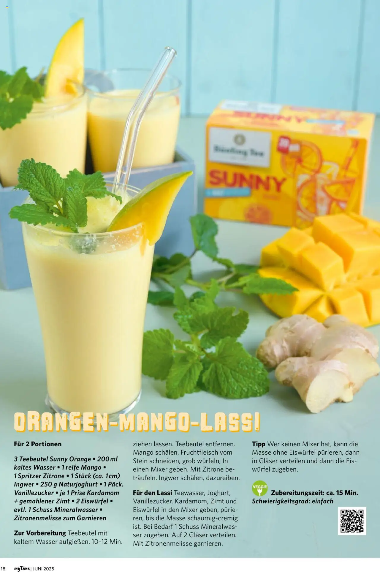 Combi - myTime Juni 2025 - gültig ab dem 01.06.2025 | Seite: 18 | Produkte: Mixer, Mineralwasser, Mango, Eis