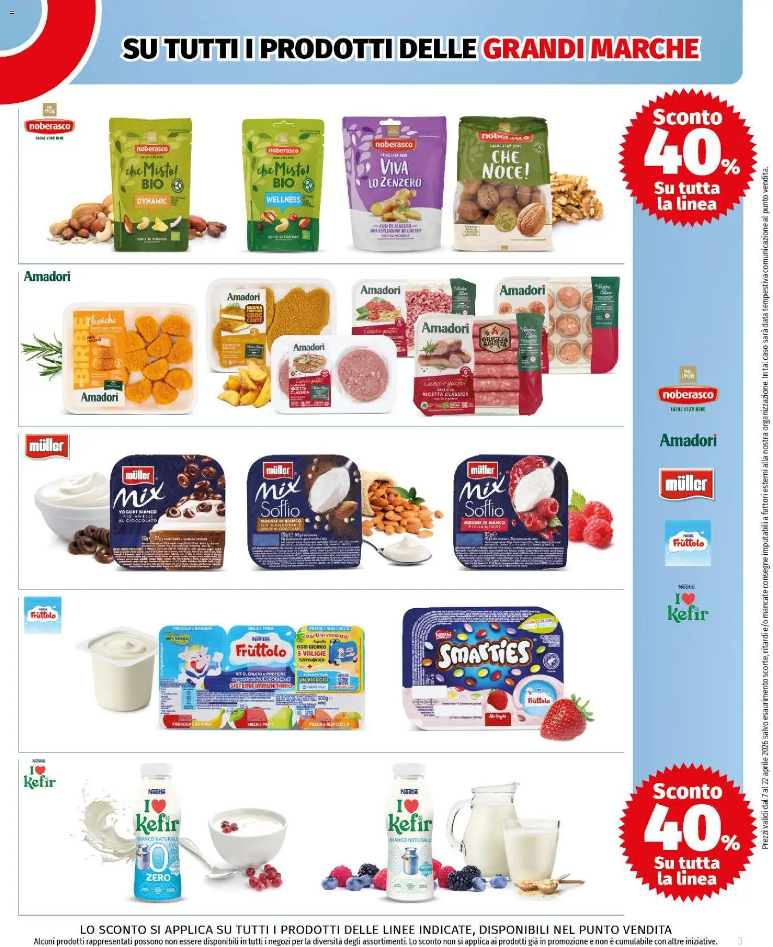 Volantino COOP del 07.04.2026 | Pagina: 3 | Prodotti: Cioccolato, Data, Albicocche, Griglia