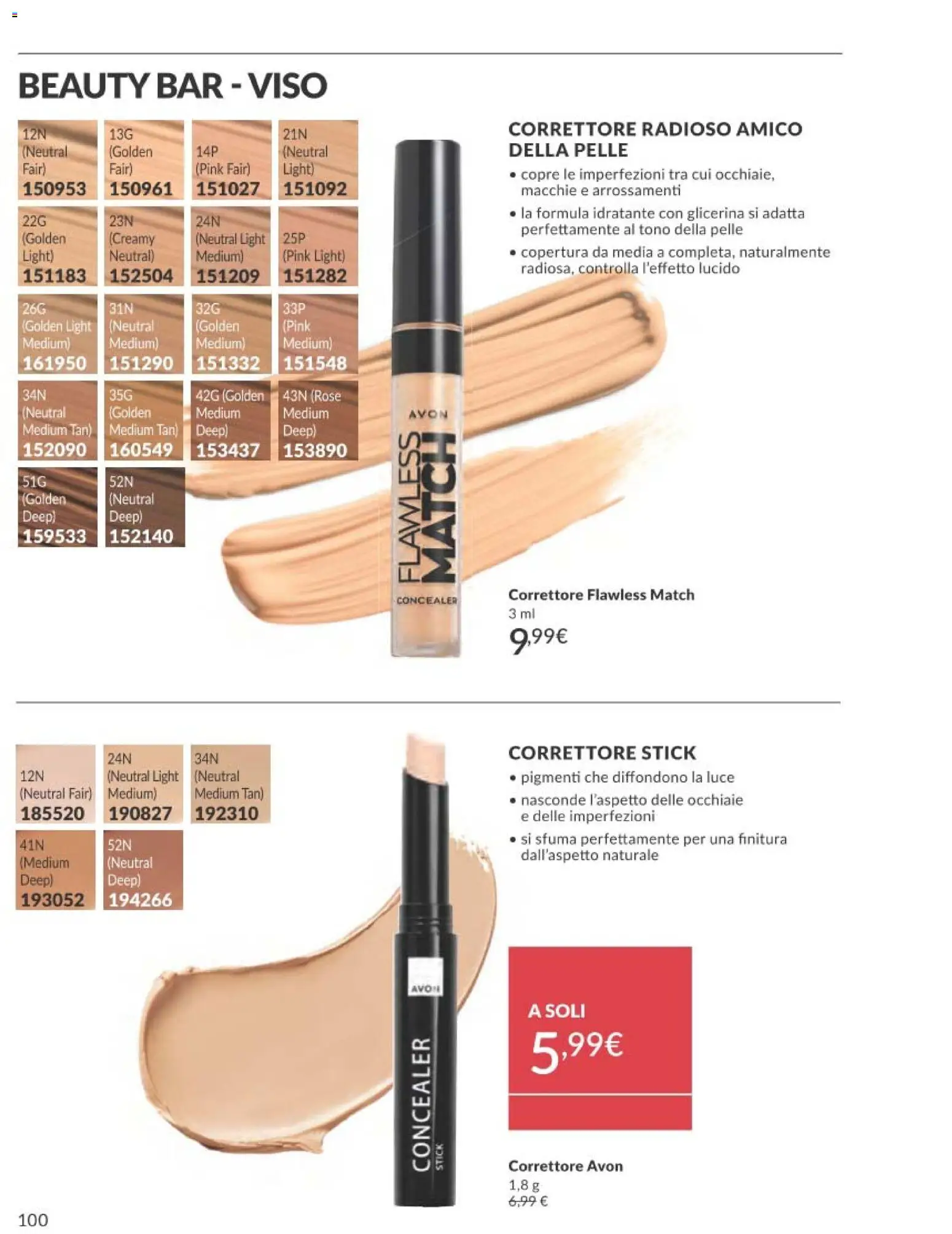 Volantino Avon del 01.11.2025 | Pagina: 100