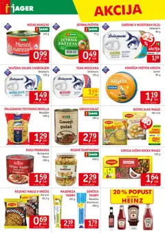 Jager katalog │ velja od 20.08.2025 | Stran: 9 | Izdelki: BB cream, Pašteta, Gorčica, Sardine