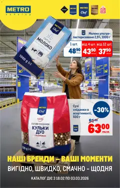 Metro акції дійснийкції з 18.02.2026