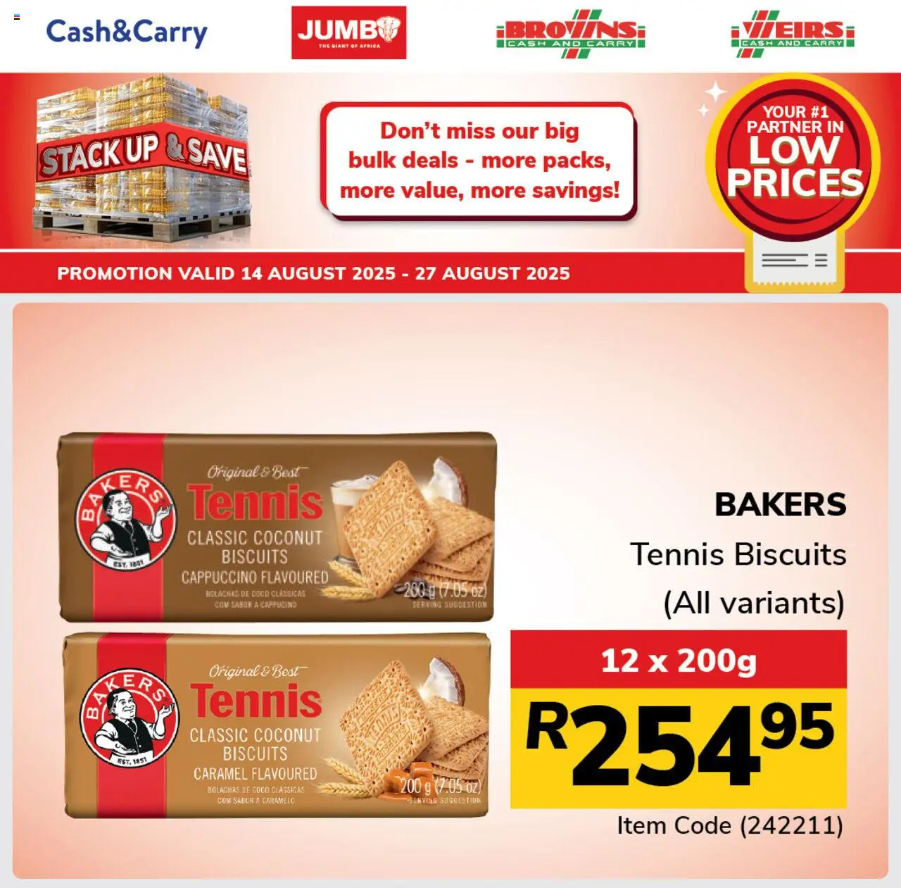 Jumbo Stack Up & Save Sweets │ valid from 14.08.2025 | Page: 2 | Products: Biscuits, Caramel
