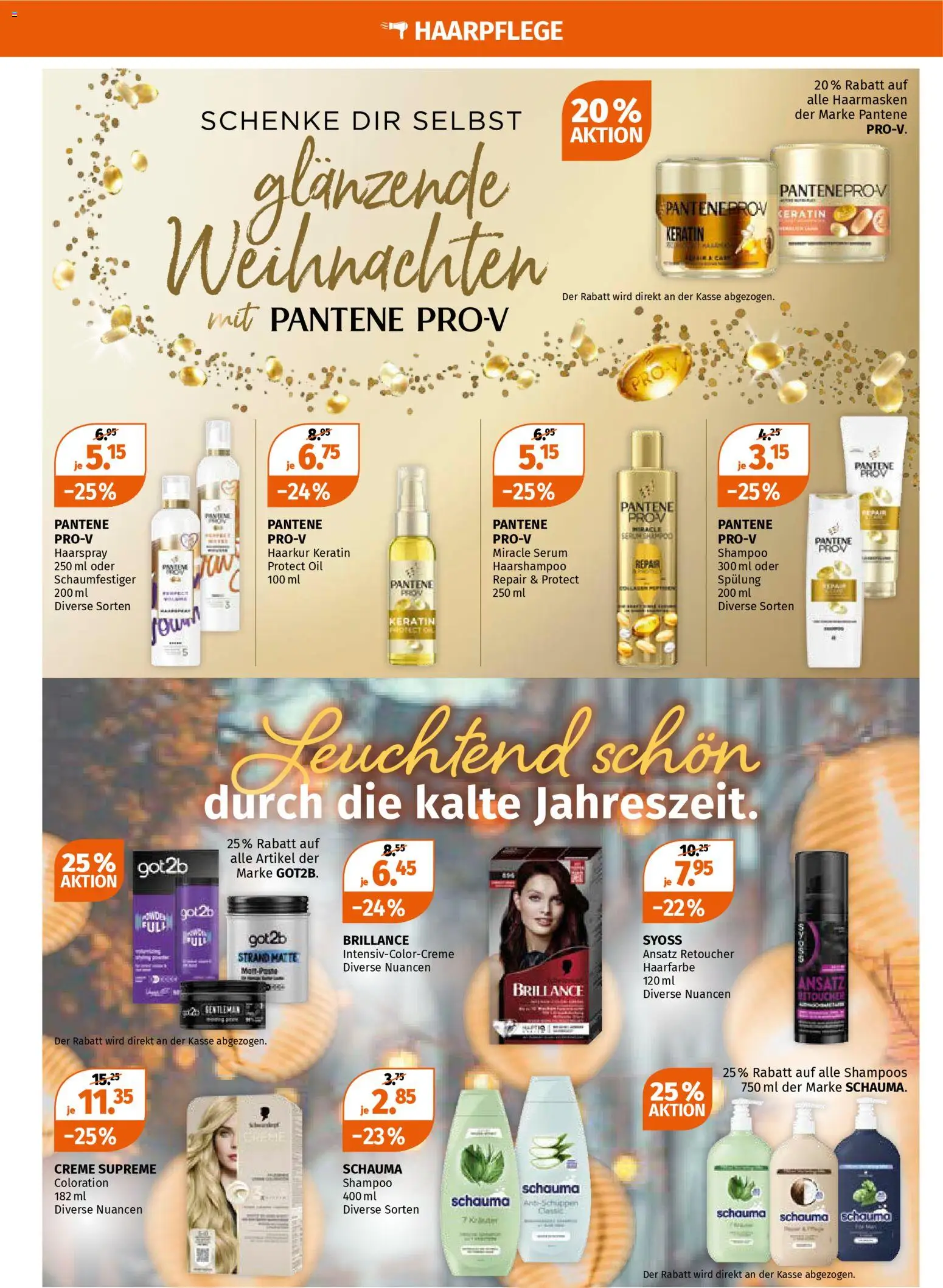 Müller Aktionen – gültig ab 13.11.2025 | Seite: 19 | Produkte: Serum, Shampoo, Conditioner, Spülung