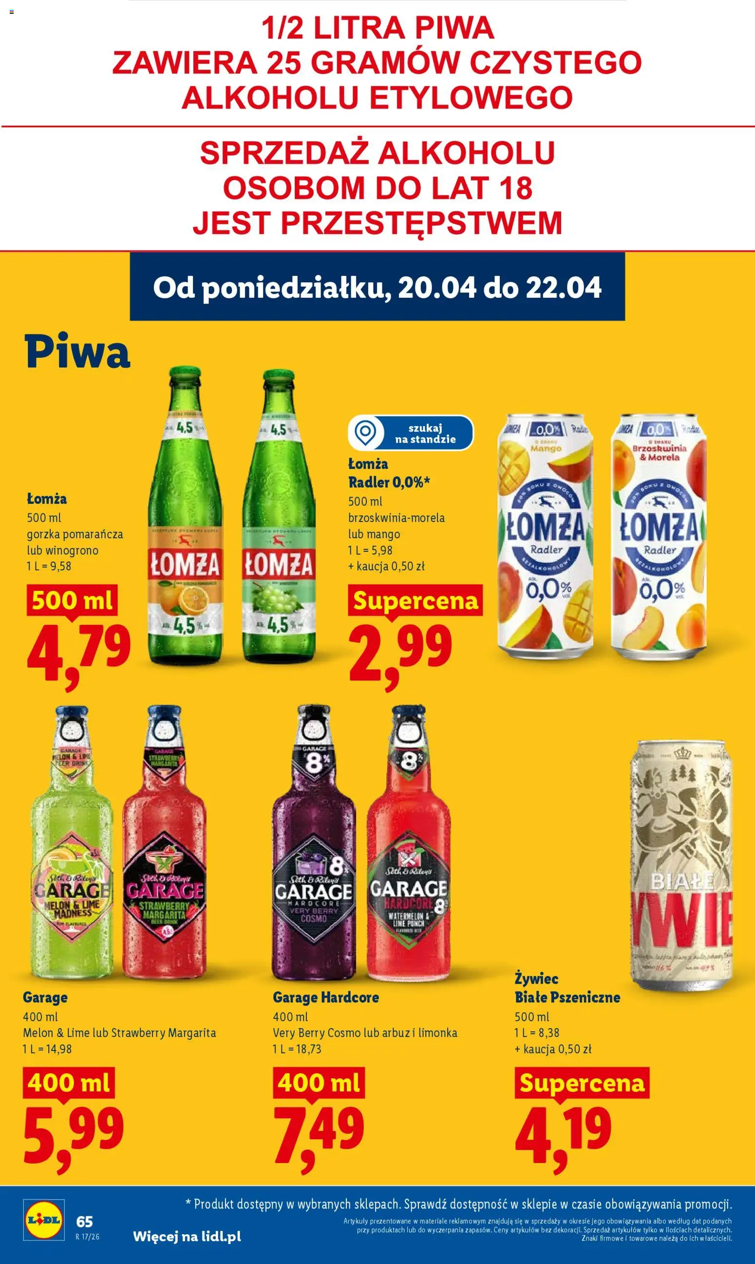 Lidl gazetka od 20.04.2026 | Strona: 68
