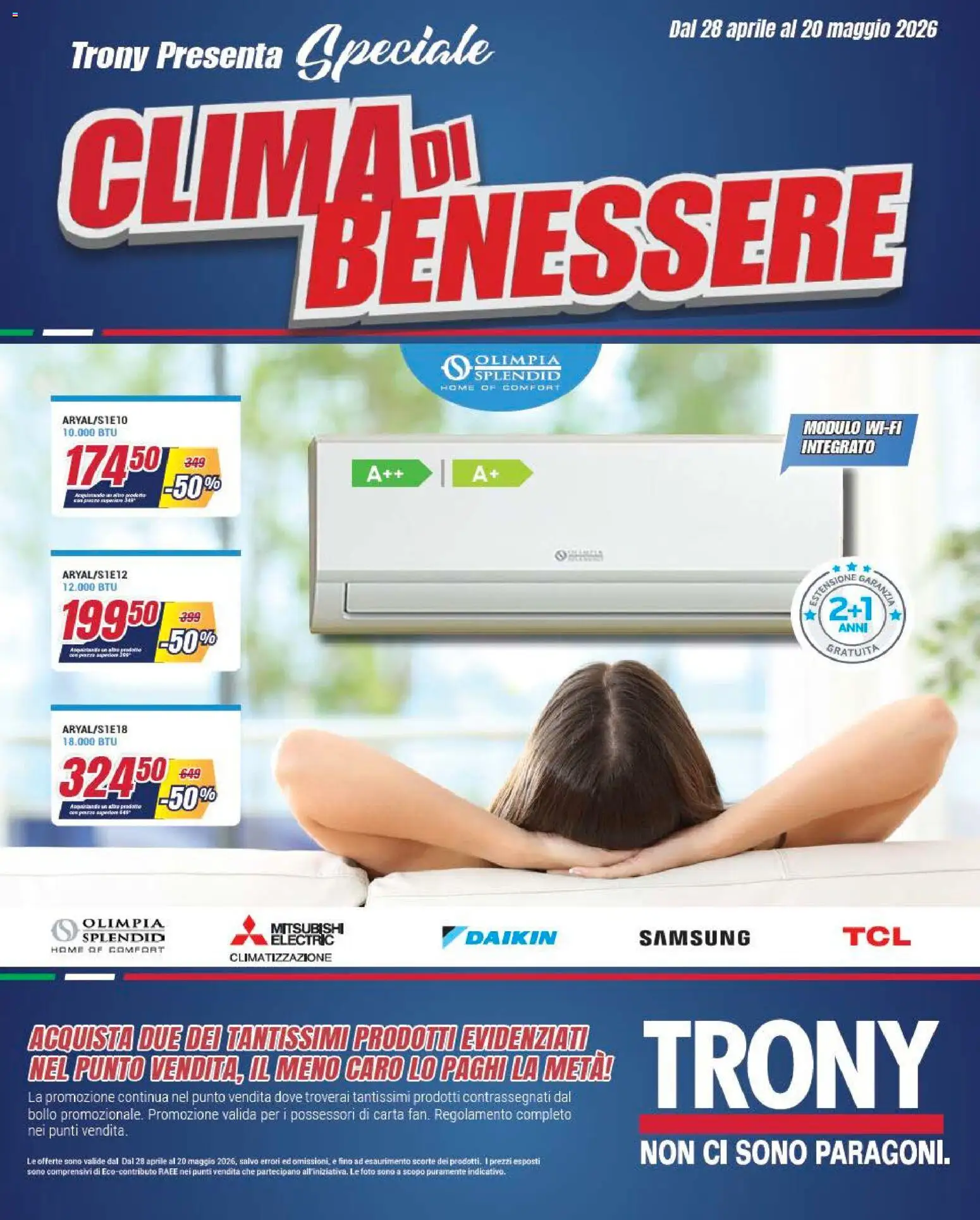 Volantino Trony del 28.04.2026 | Pagina: 40 | Prodotti: Samsung