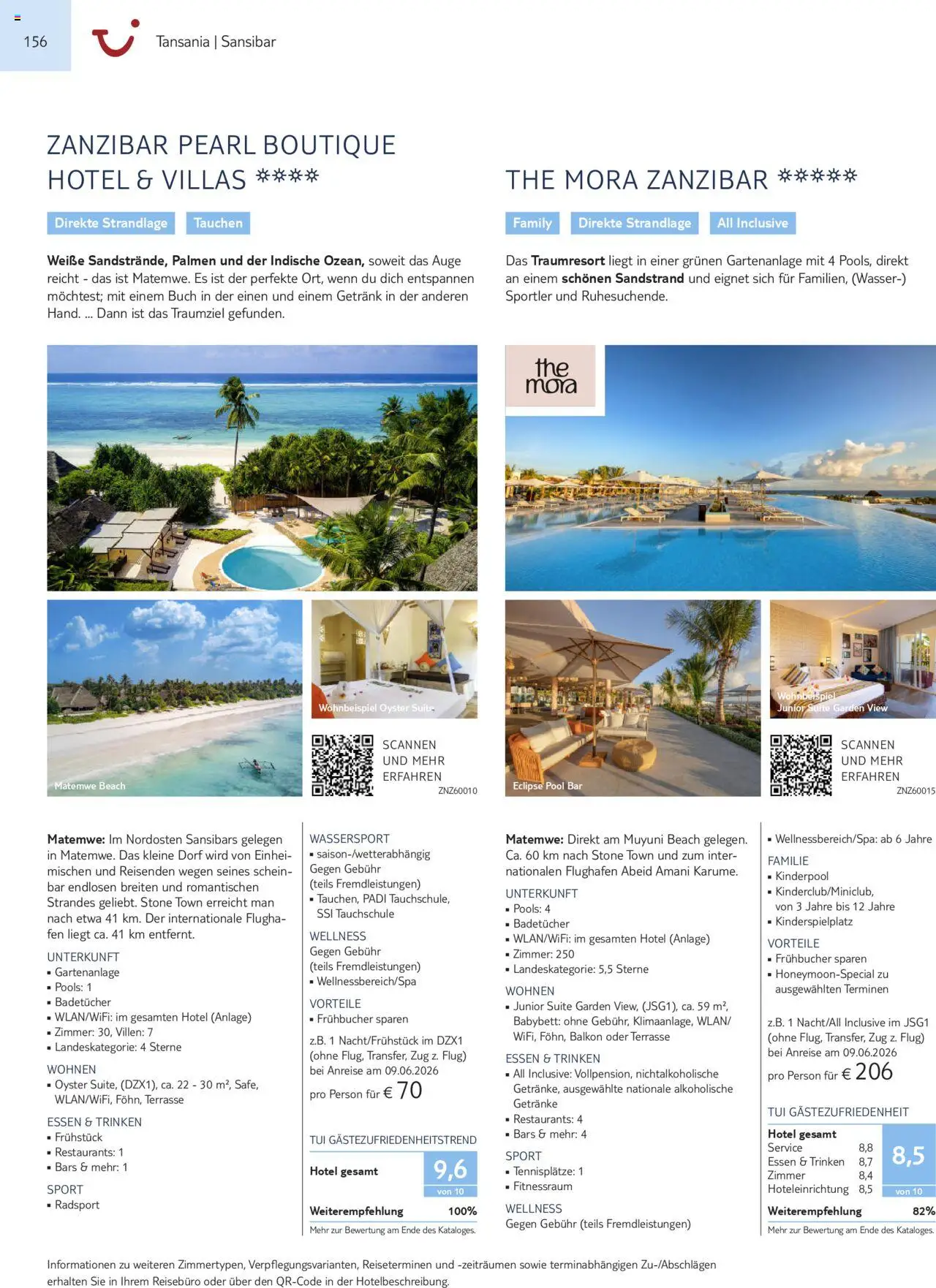 Aida - Asien, Afrika, Orient & Indischer Ozean 2025/26 – gültig ab 01.11.2025 | Seite: 156 | Produkte: Babybett, Wasser