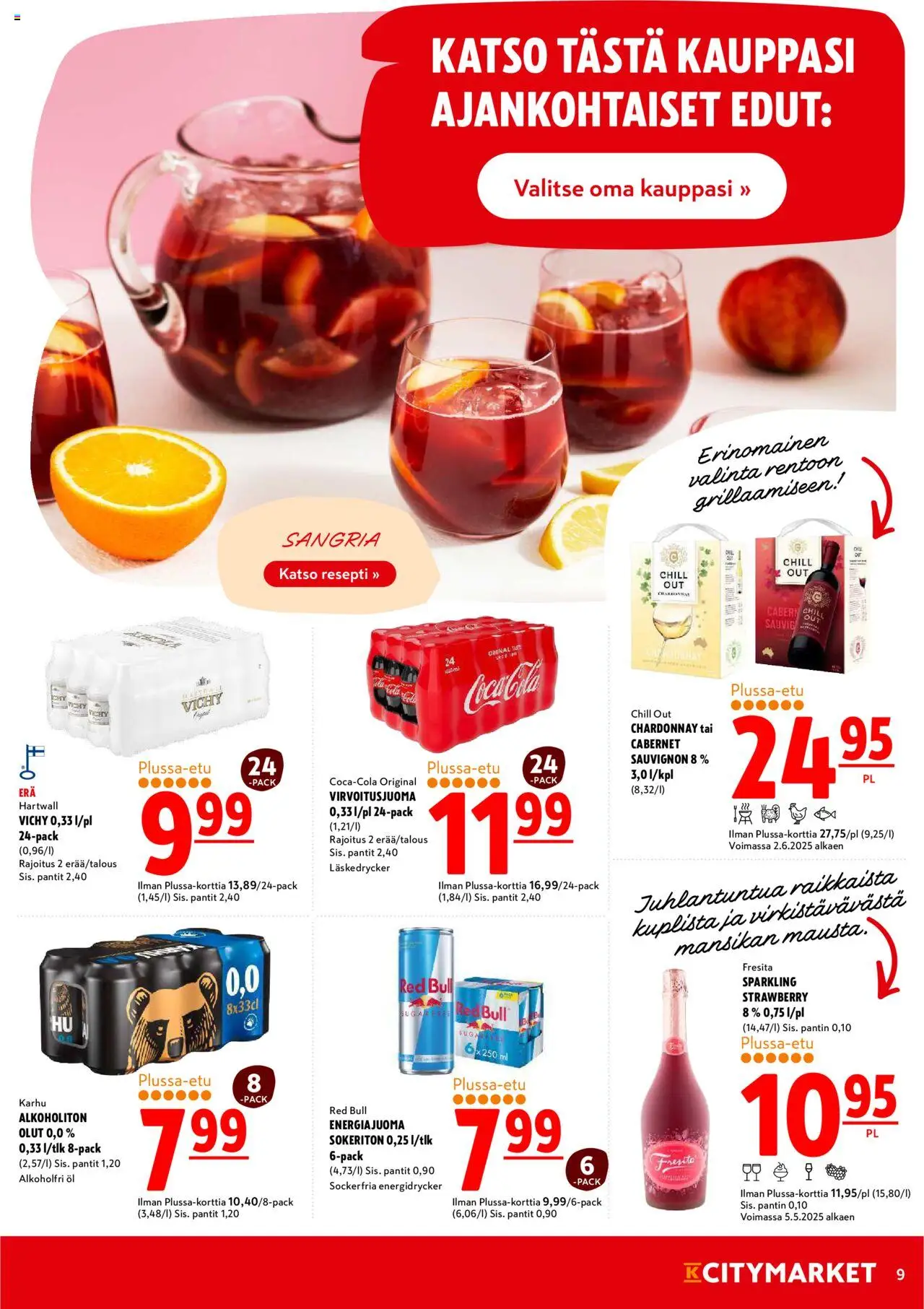  | Sivu: 9 | Tuotteet: Alkoholiton olut, Energiajuoma, Olut