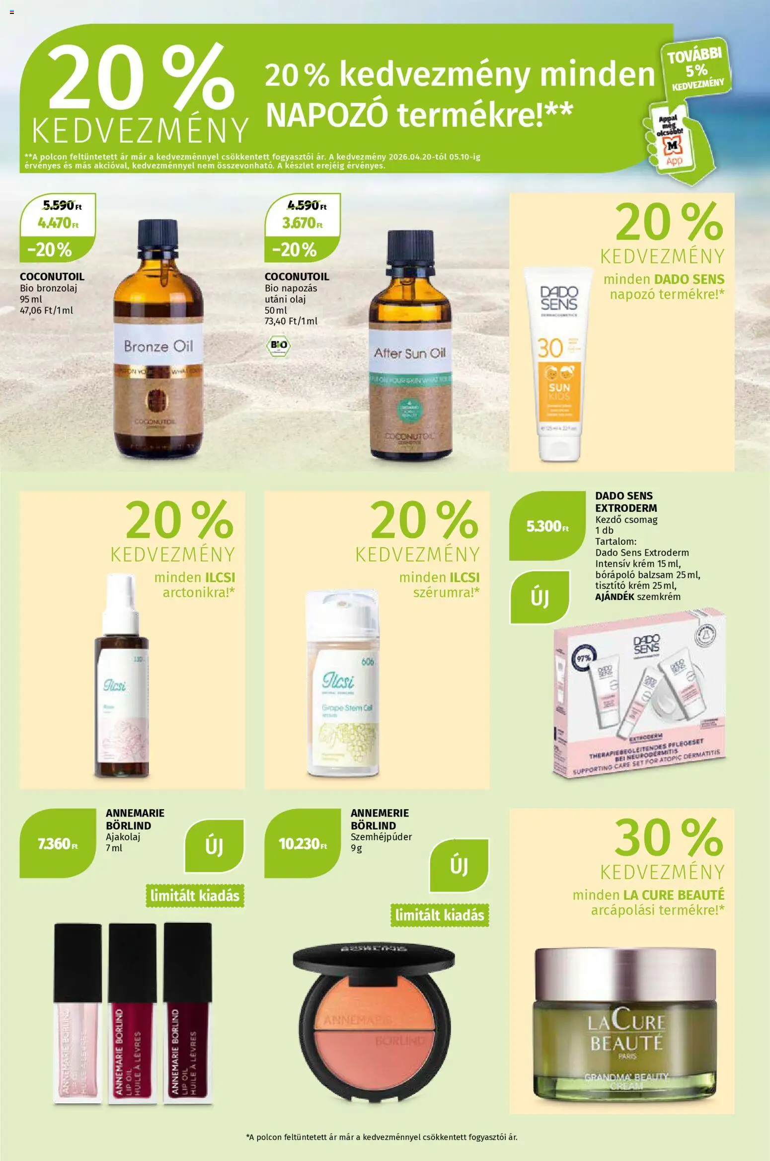 Müller akciós ujság - amely érvényes a következő dátumtól: 20.04.2026 | Oldal: 5 | Termékek: Olaj