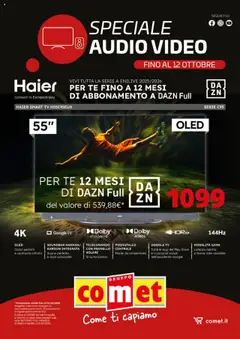 Anteprima del volantino Comet Haier catalogo valido a partire dal 06.10.2025