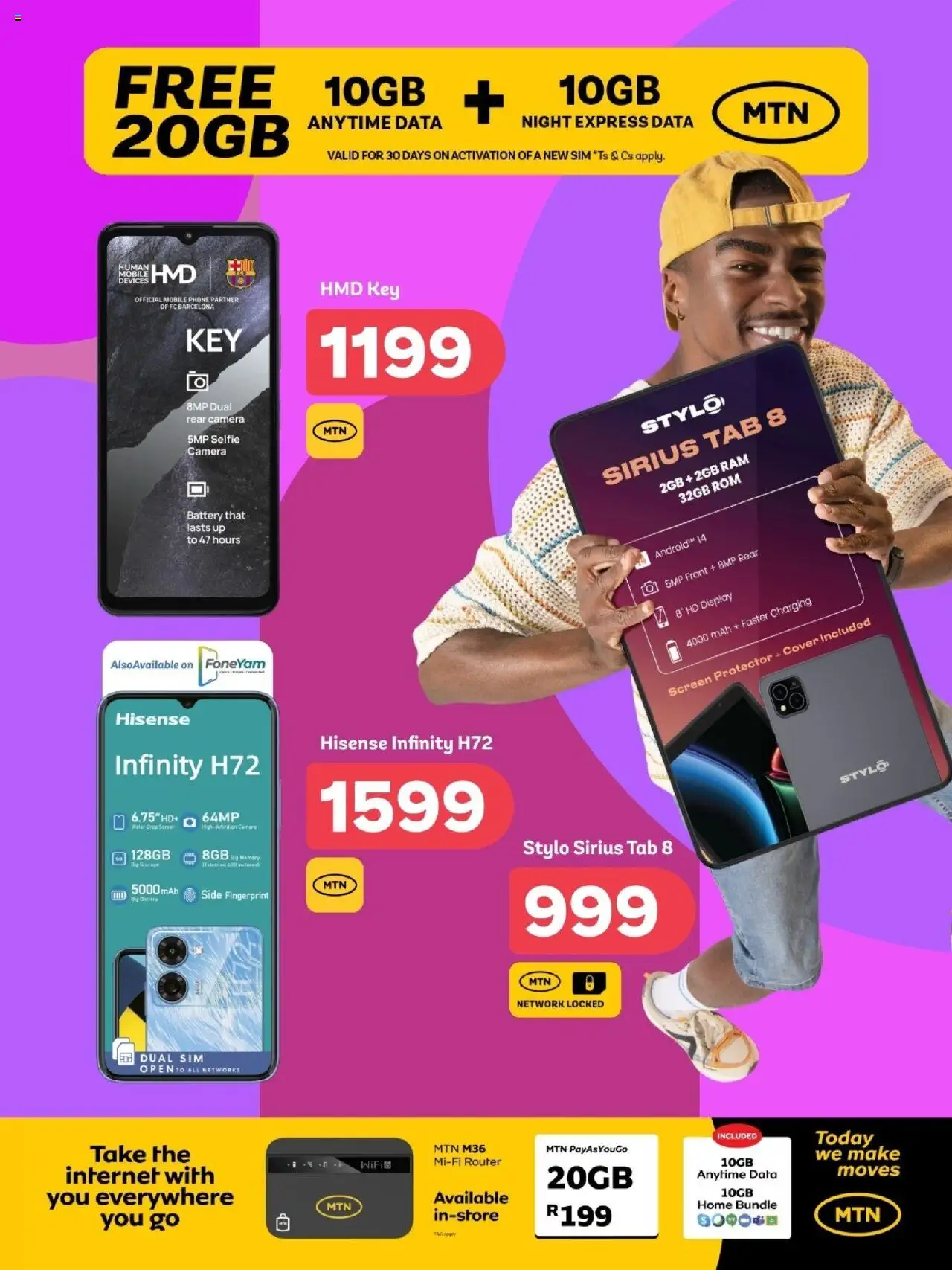New PEP Stores catalogue – valid from 24.09.2025 | Page: 3 | Products: Data, Sim, Router, Cover