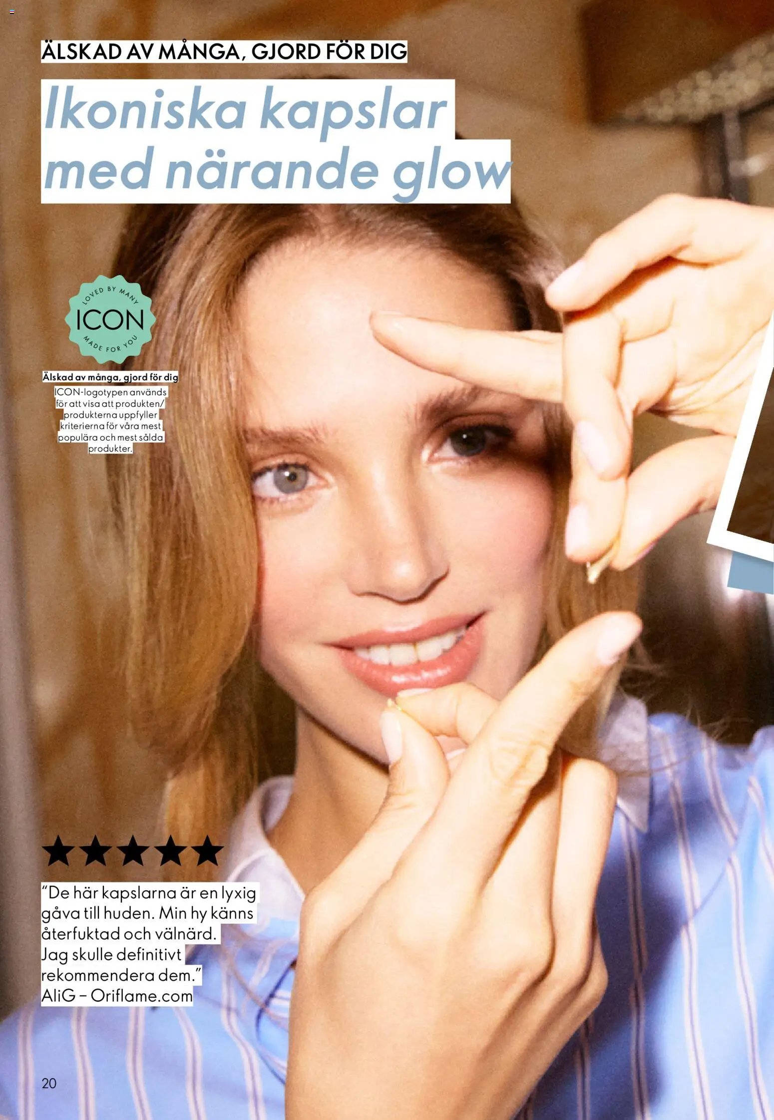 Oriflame reklamblad aktuell från 11.03.2026 | Sida: 20 | Produkter: Serum