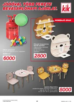 Kik Black Friday - amely érvényes a következő dátumtól: 17.11.2025 | Oldal: 13 | Termékek: Hangszóró, Polc, Asztal, Szék