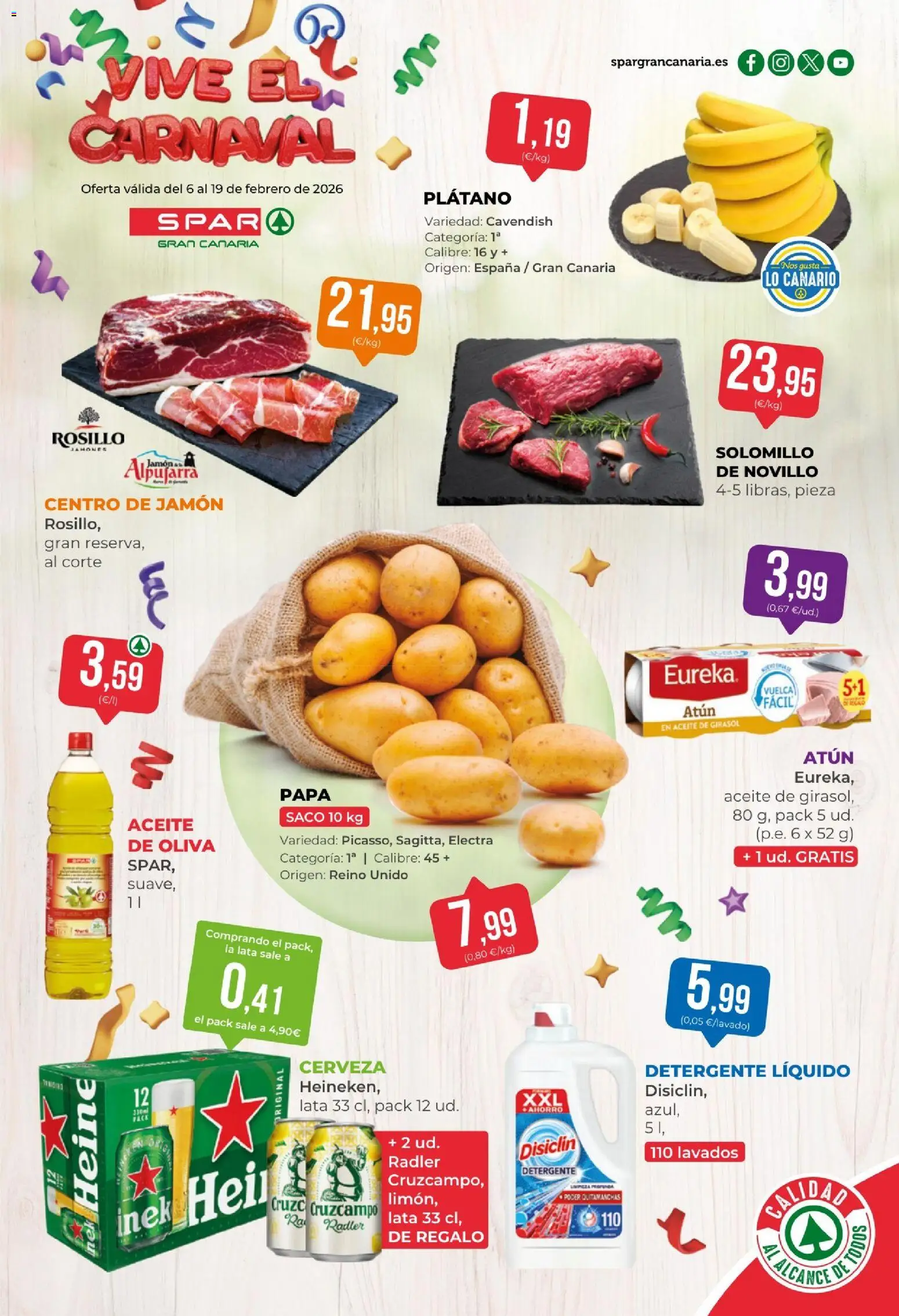 Spar - folleto │ válido desde el 06.02.2026 | Página: 1