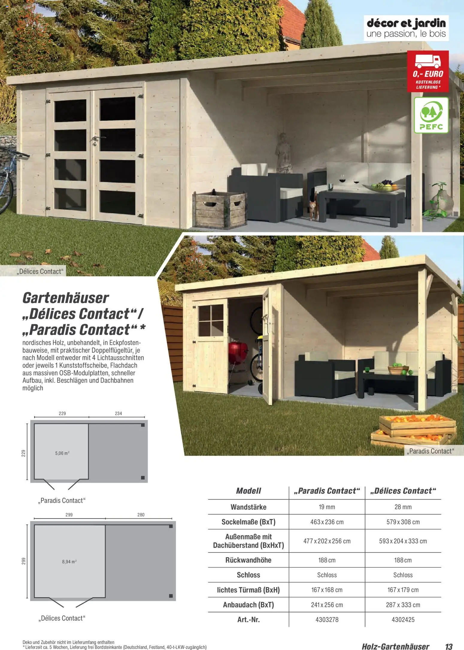 Toom Baumarkt Gartenhäuser & Carports 2026 – gültig ab 20.02.2026 | Seite: 13