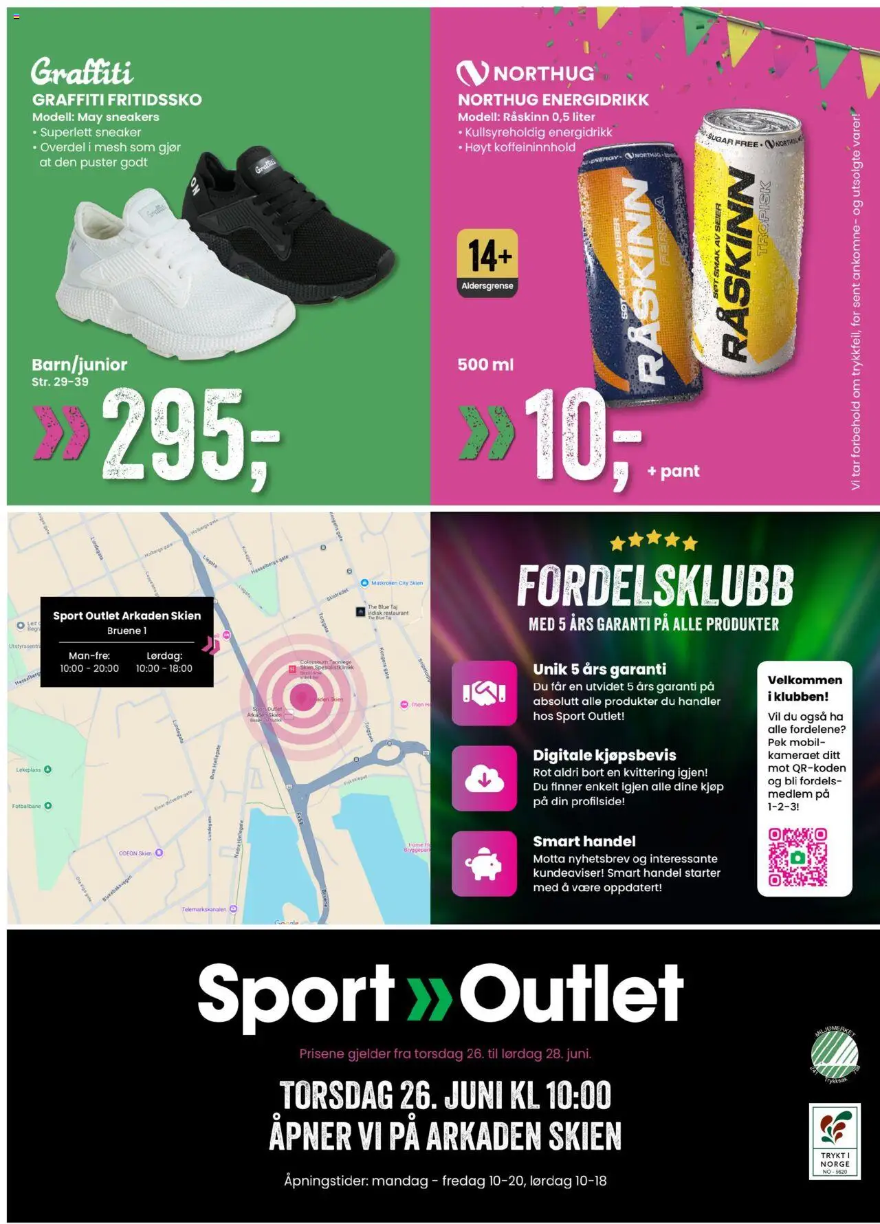  | Side: 56 | Produkter: Sneakers, Mesh, Суміш дитяча, Energidrikk