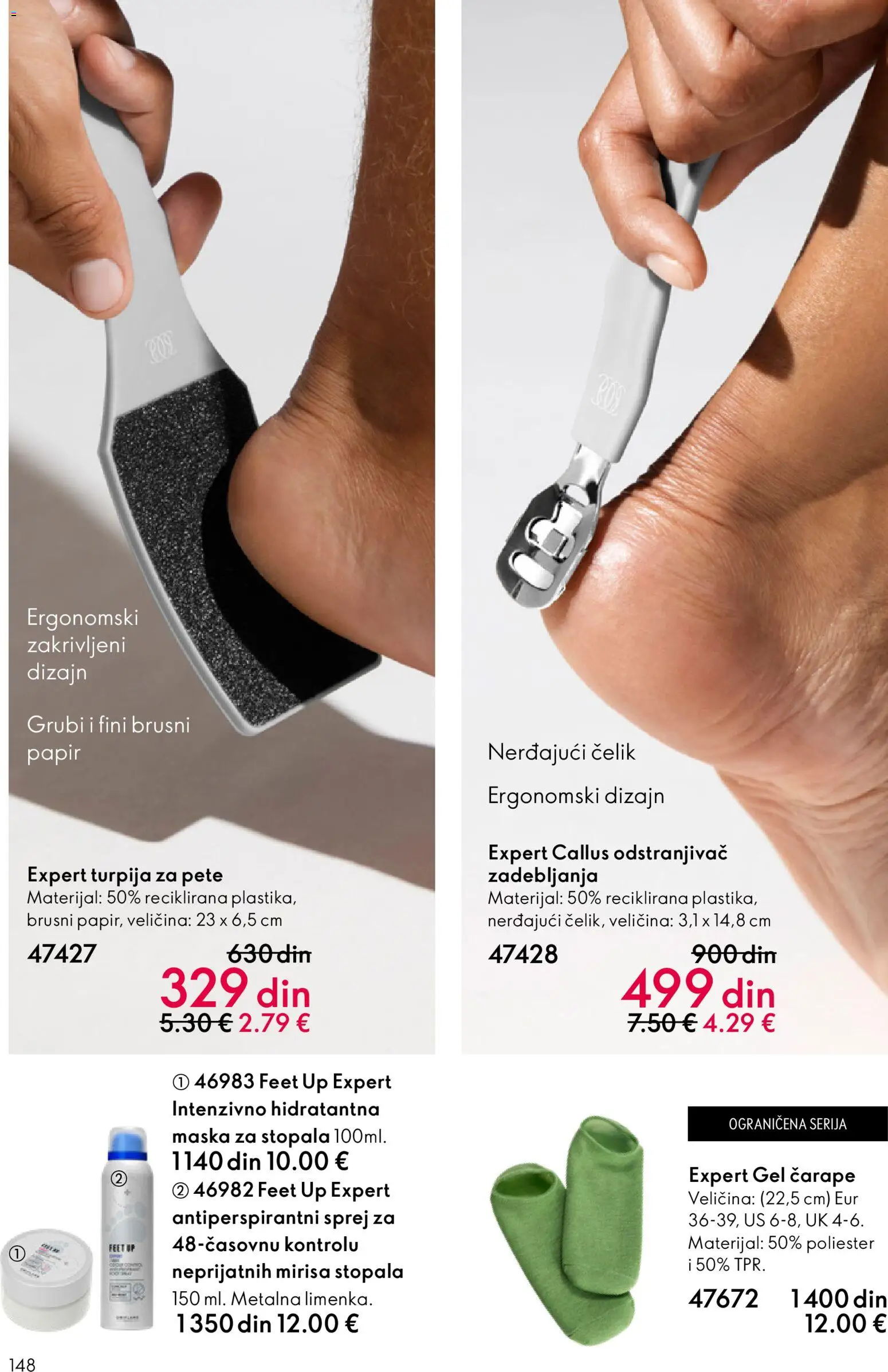 Oriflame katalog - važi od 28.01.2026 | Strana: 148 | Proizvode: Maska, Čarape