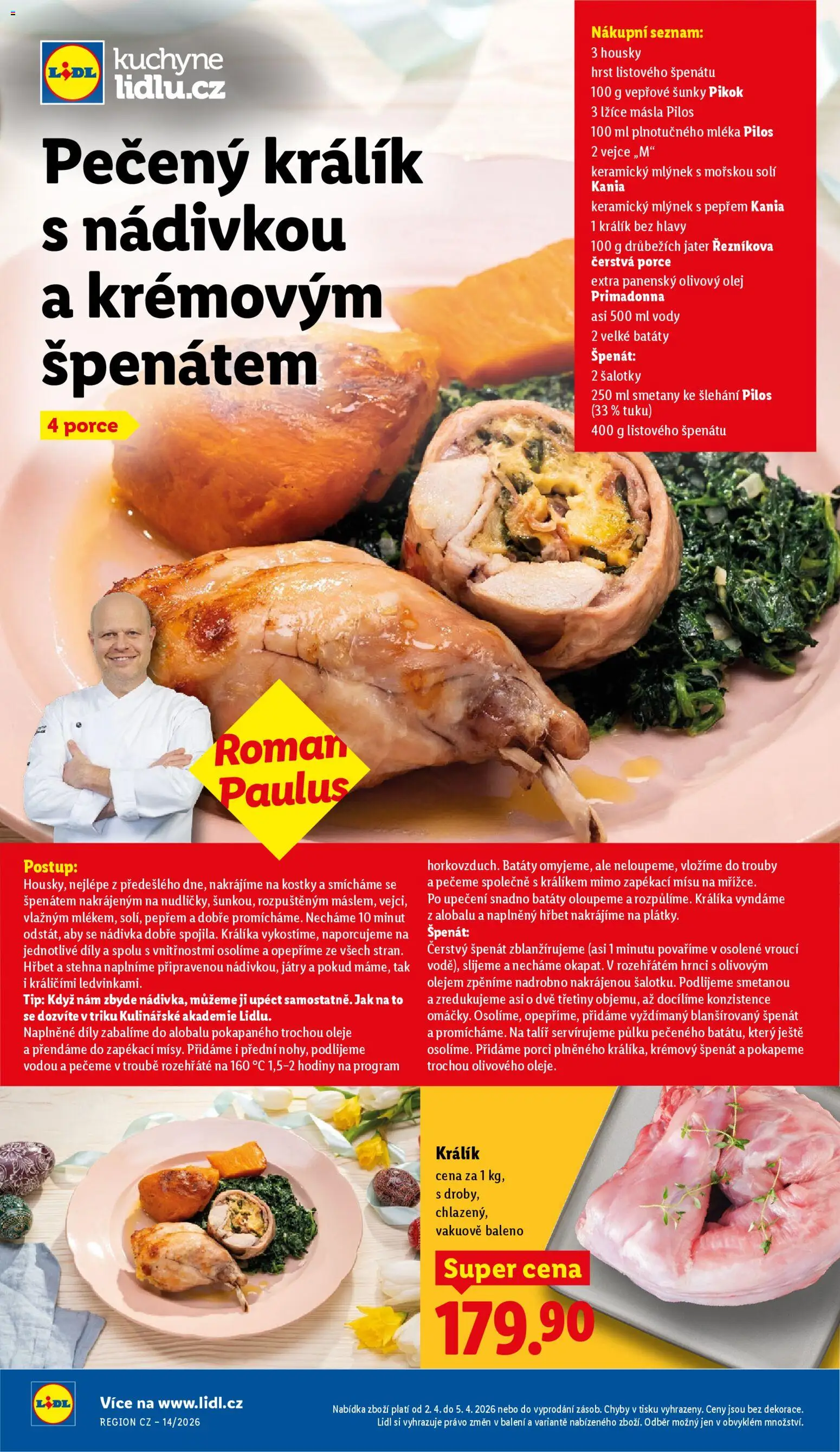 Lidl leták od 02.04.2026 | Strana: 42 | Produkty: Oleje, Batáty, Špenát, Mlýnek