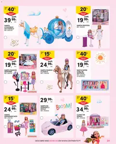 Pré-visualização Continente - Brinquedos válido de 13.11.2025 | Página: 31 | Produtos: Vestidos